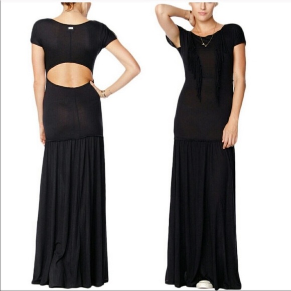 RVCA Fringe Maxi Dress - Picture 1 of 7